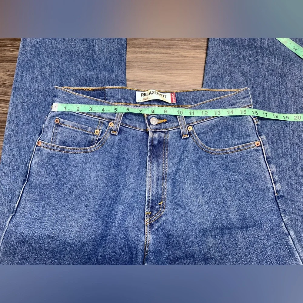 Levi's 550 Relaxed Fit Jeans Size 32 X 38 W32 L38